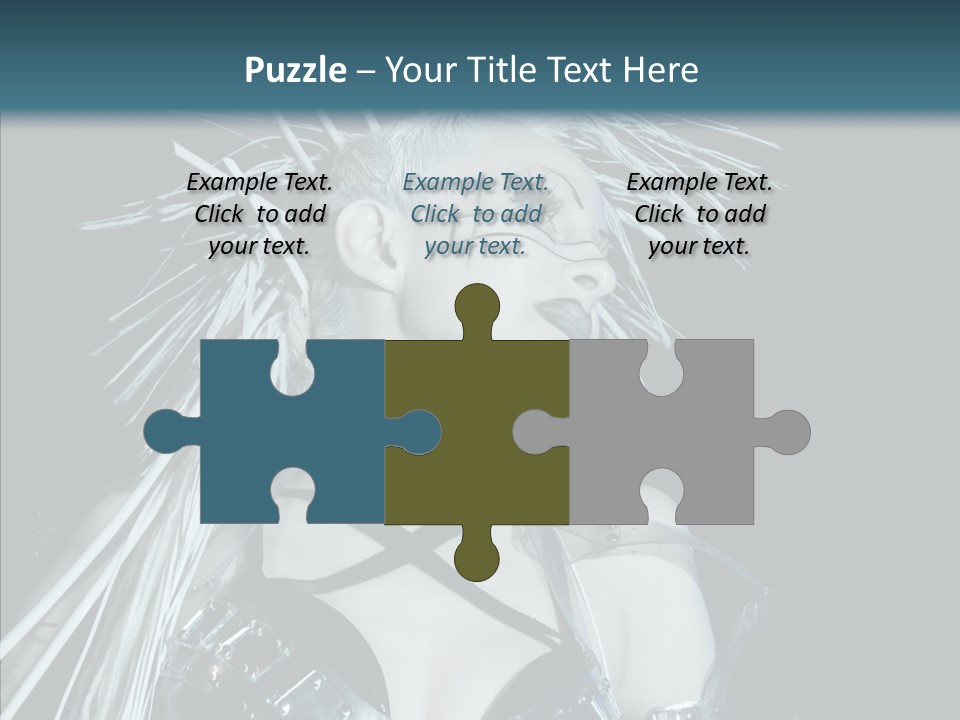 Happy Chair People PowerPoint Template