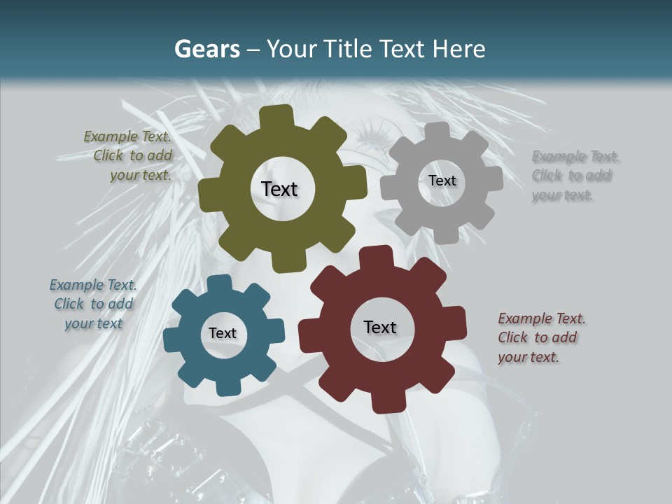 Happy Chair People PowerPoint Template
