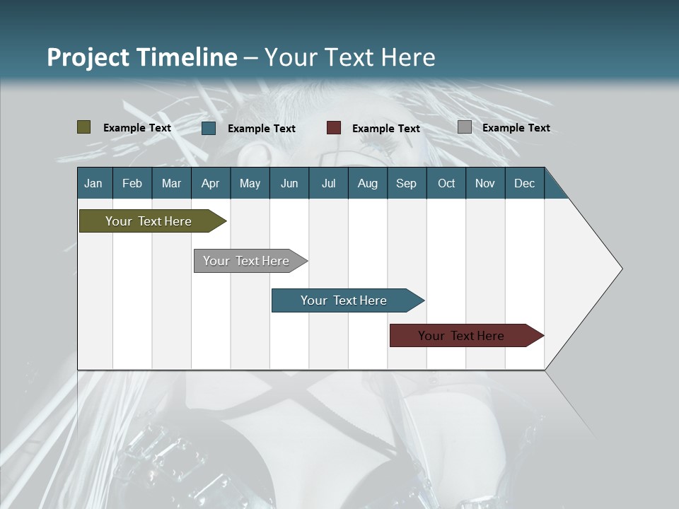 Happy Chair People PowerPoint Template