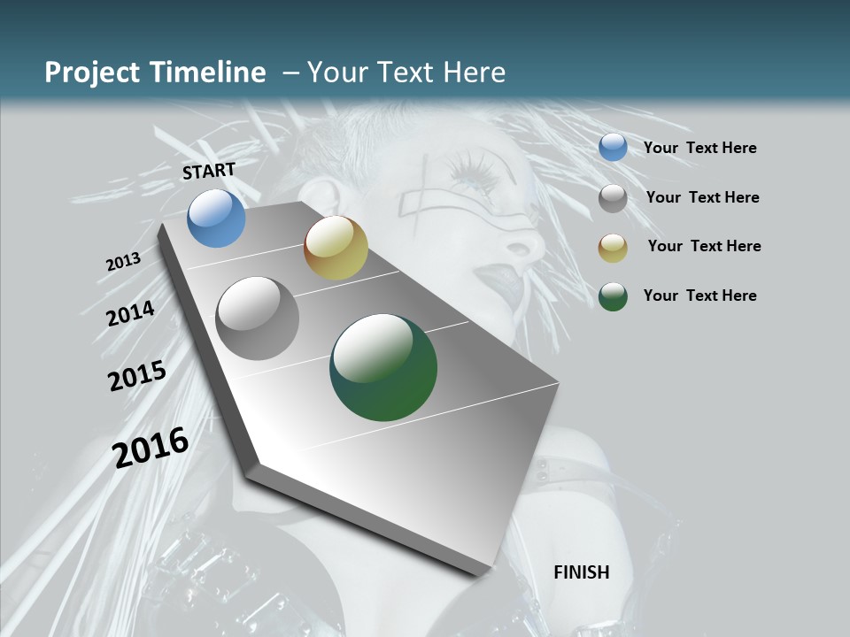 Happy Chair People PowerPoint Template
