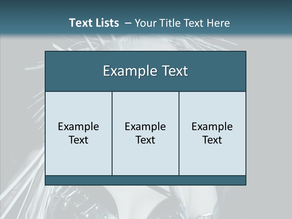Happy Chair People PowerPoint Template