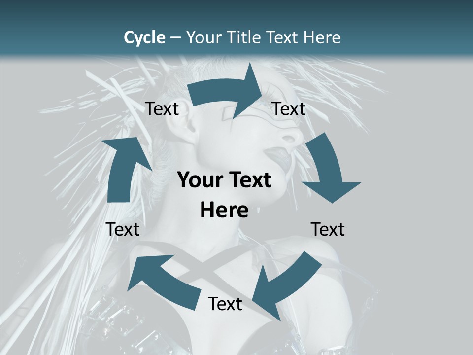 Happy Chair People PowerPoint Template