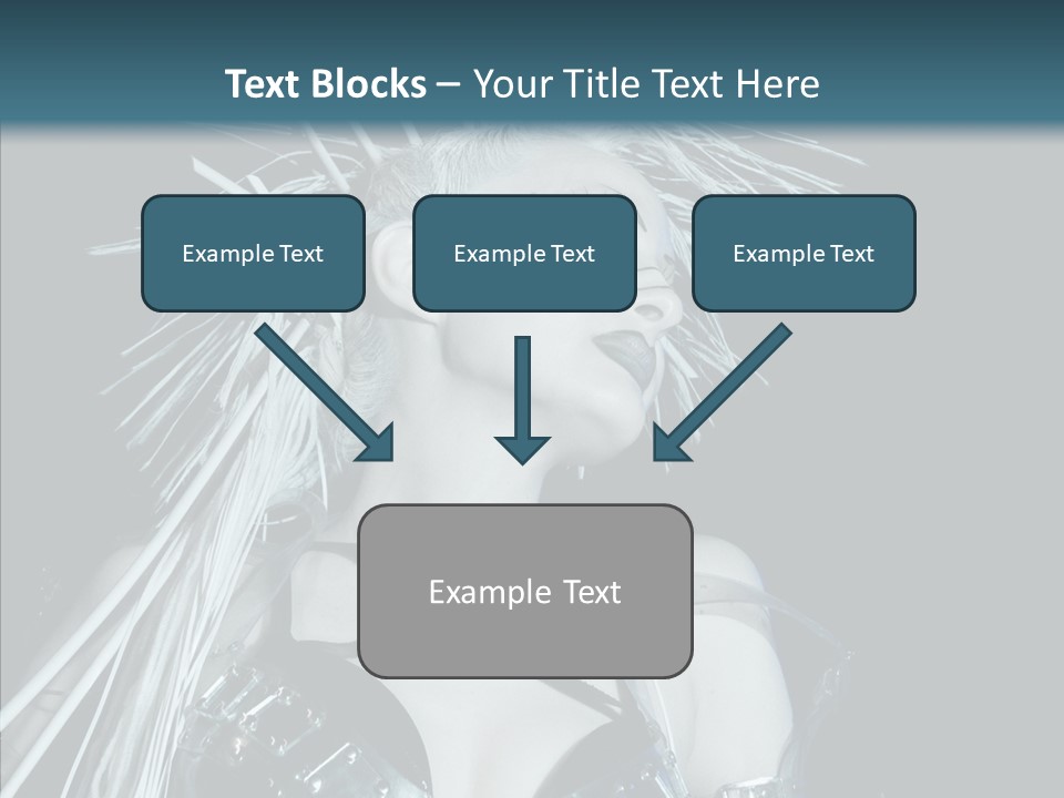 Happy Chair People PowerPoint Template