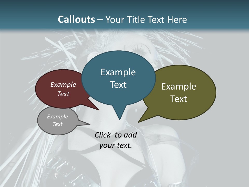 Happy Chair People PowerPoint Template