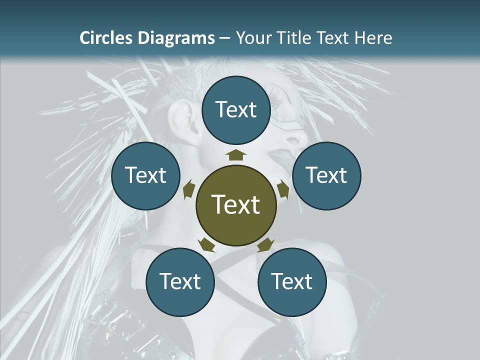 Happy Chair People PowerPoint Template