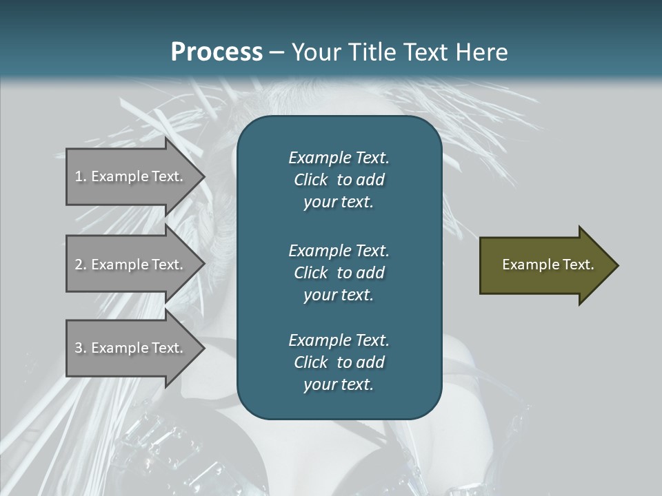 Happy Chair People PowerPoint Template