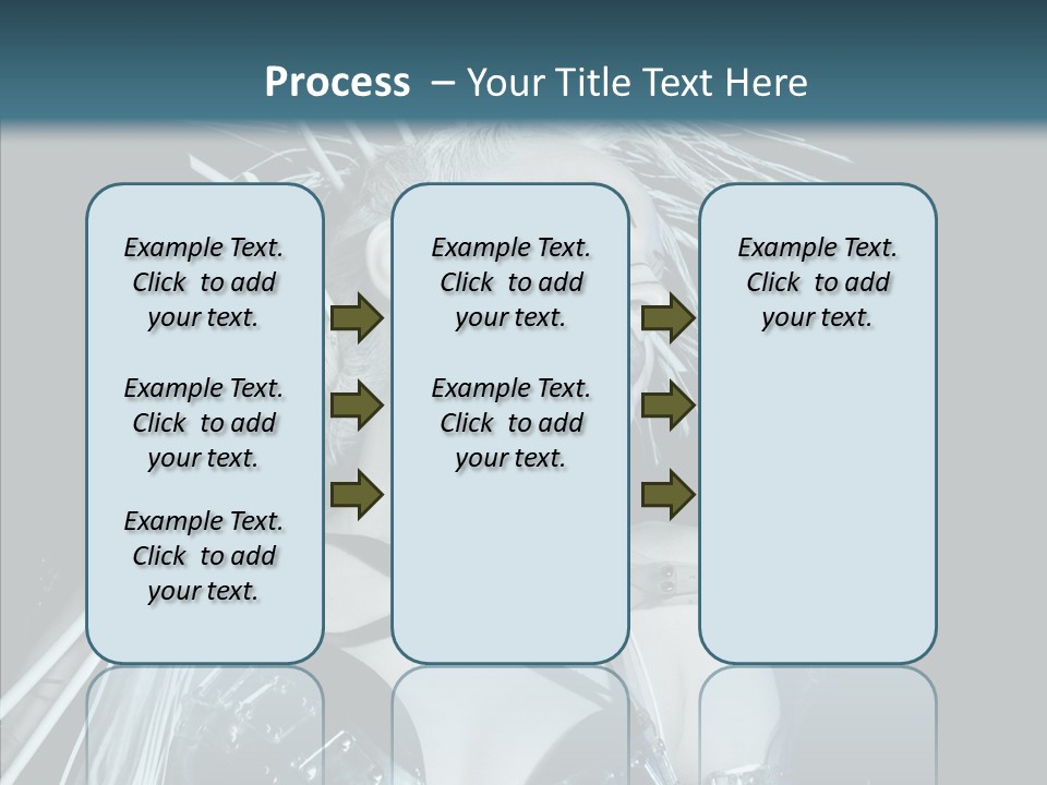 Happy Chair People PowerPoint Template