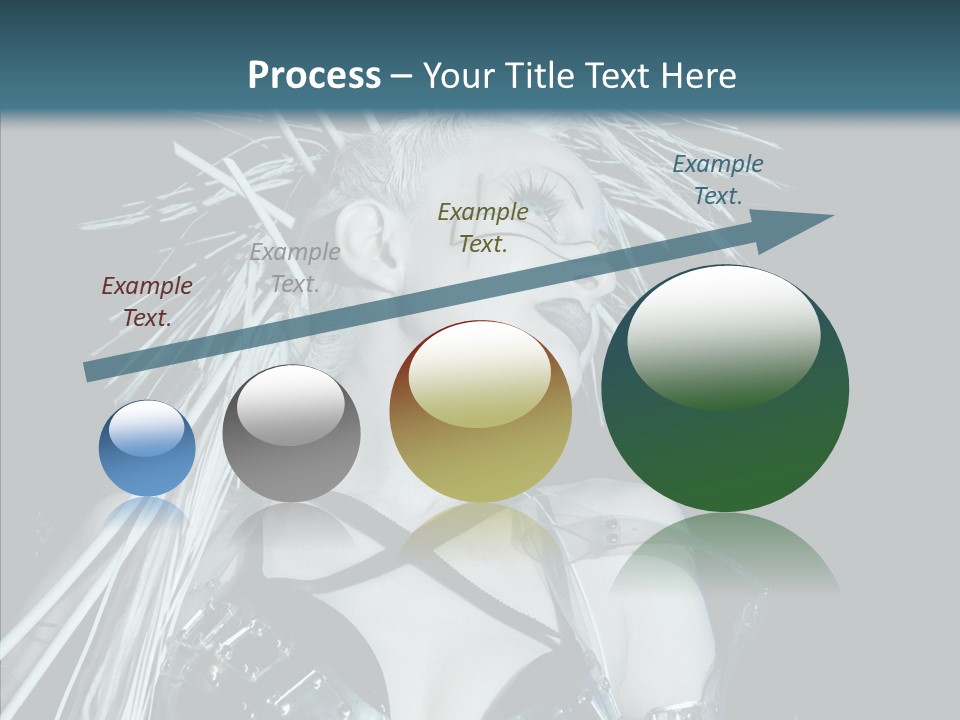 Happy Chair People PowerPoint Template