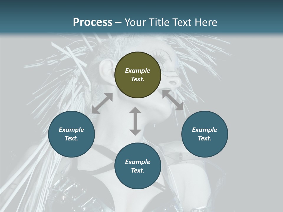 Happy Chair People PowerPoint Template
