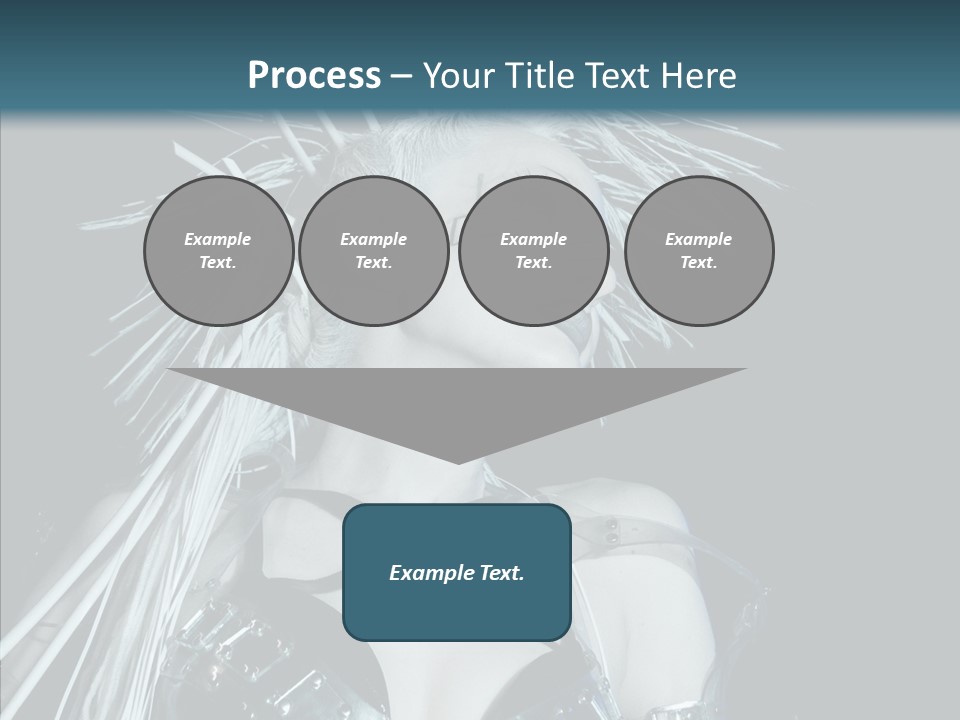 Happy Chair People PowerPoint Template
