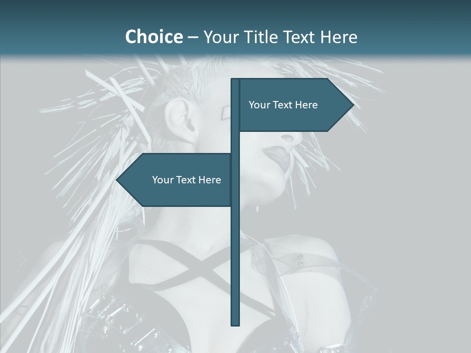 Happy Chair People PowerPoint Template