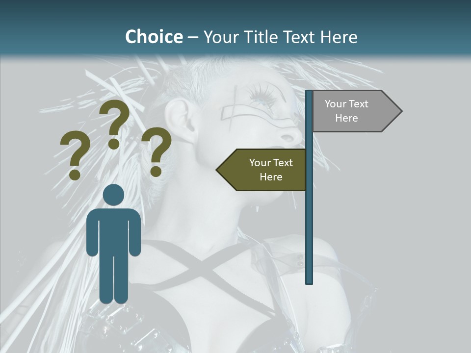 Happy Chair People PowerPoint Template