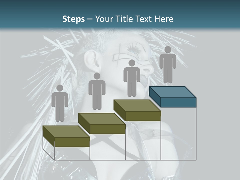 Happy Chair People PowerPoint Template