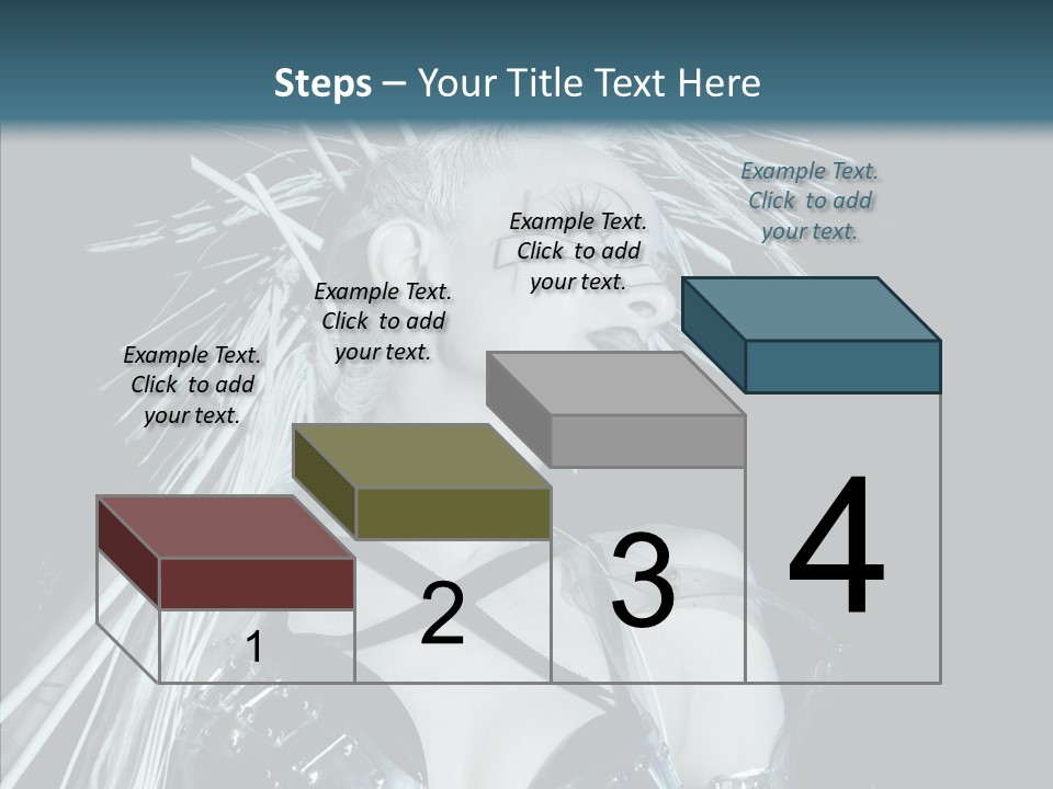 Happy Chair People PowerPoint Template
