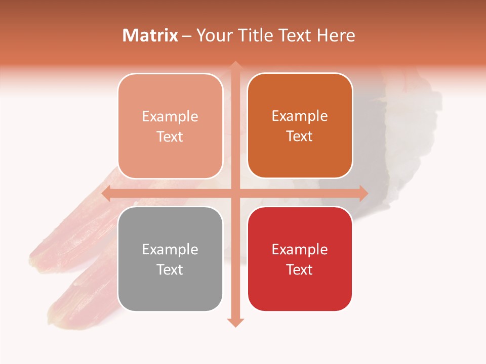 Taste Raw Isolated PowerPoint Template