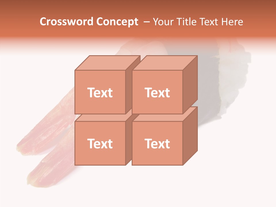 Taste Raw Isolated PowerPoint Template