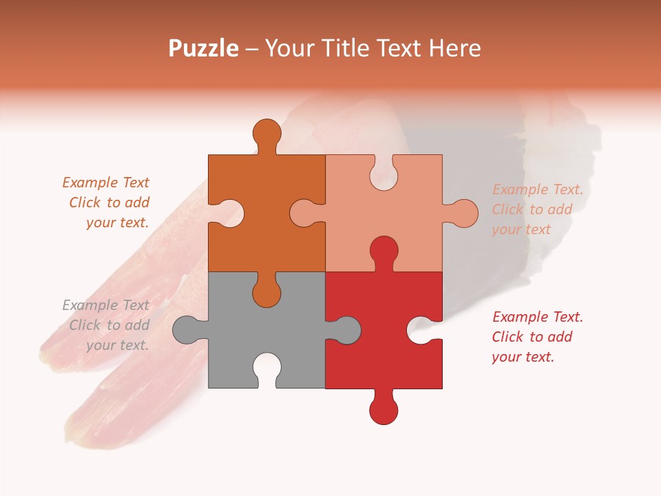 Taste Raw Isolated PowerPoint Template