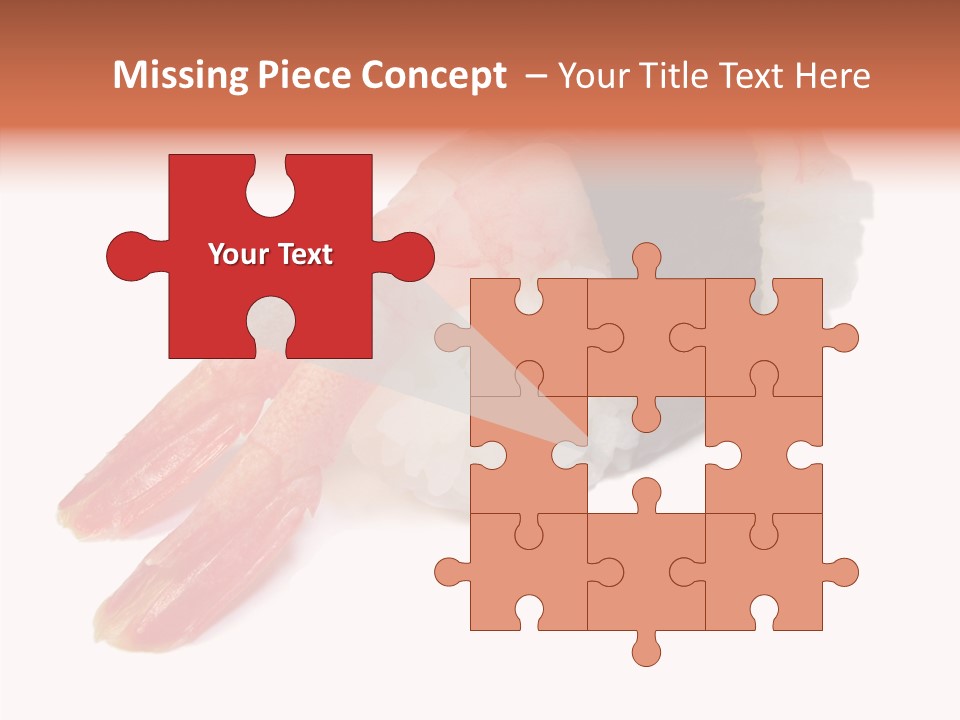 Taste Raw Isolated PowerPoint Template