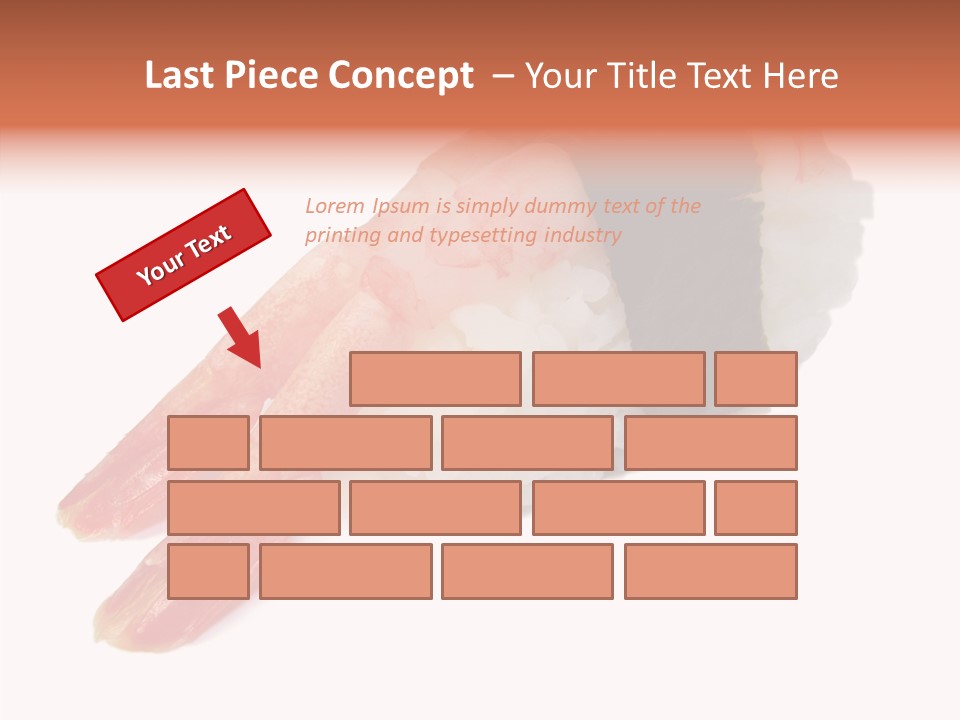 Taste Raw Isolated PowerPoint Template