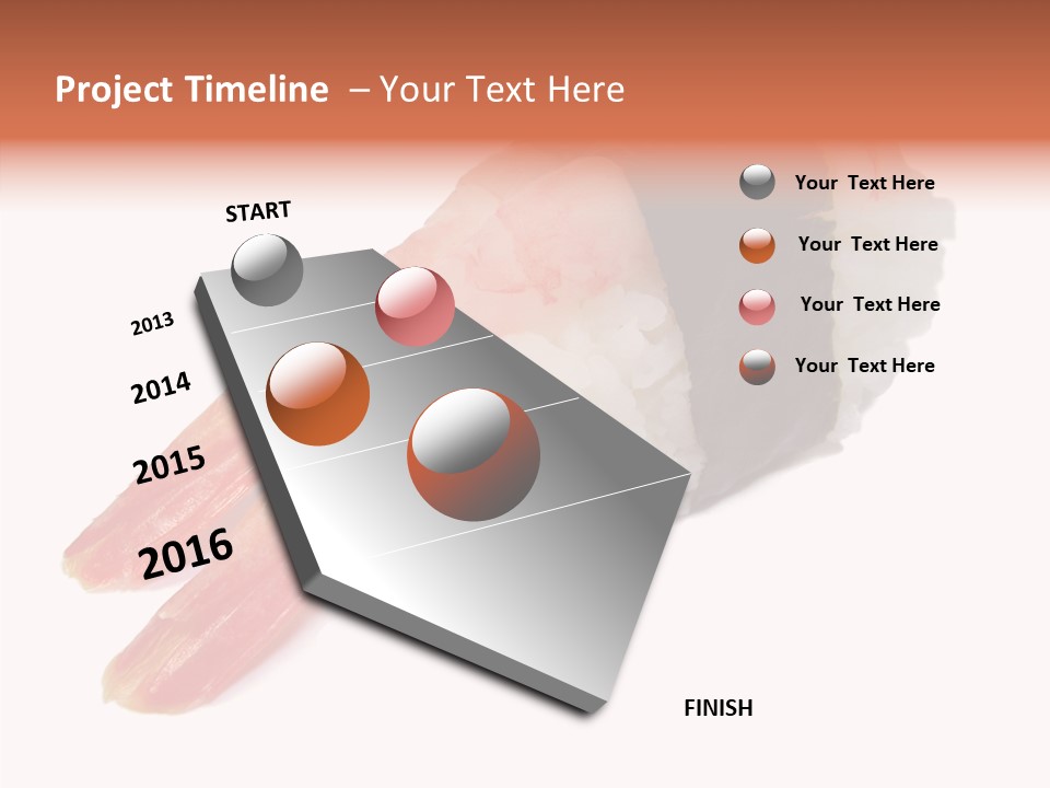 Taste Raw Isolated PowerPoint Template