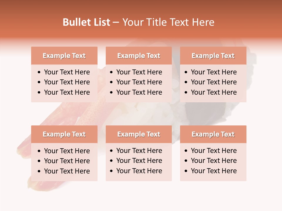 Taste Raw Isolated PowerPoint Template