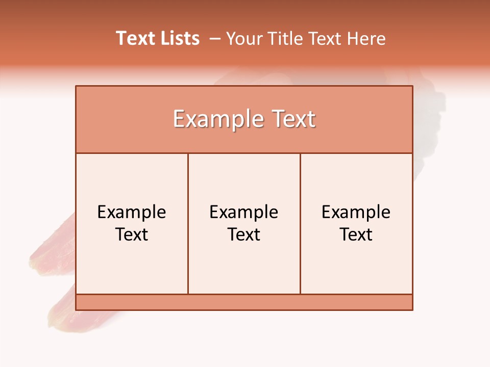 Taste Raw Isolated PowerPoint Template