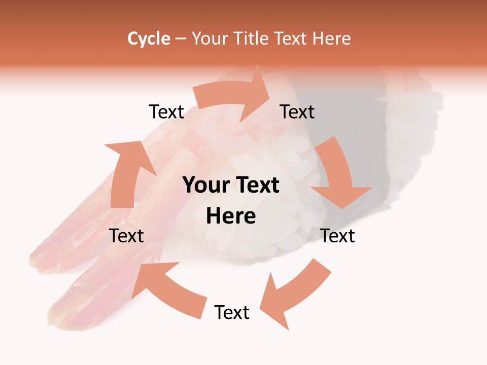 Taste Raw Isolated PowerPoint Template