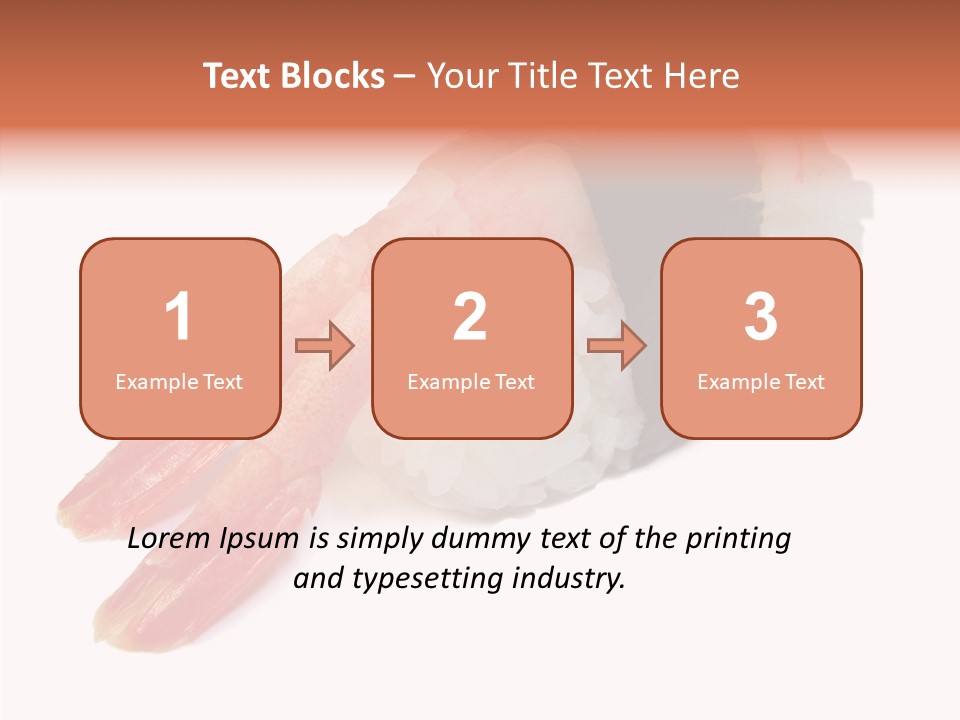 Taste Raw Isolated PowerPoint Template