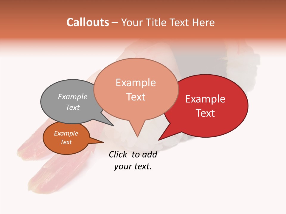 Taste Raw Isolated PowerPoint Template