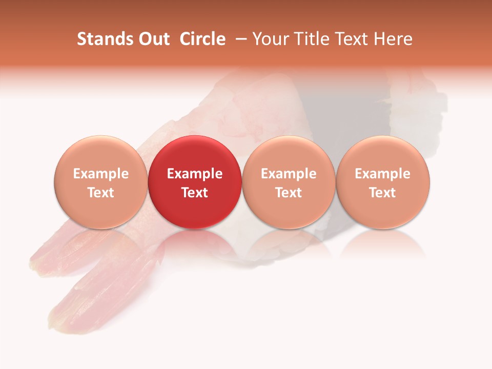 Taste Raw Isolated PowerPoint Template