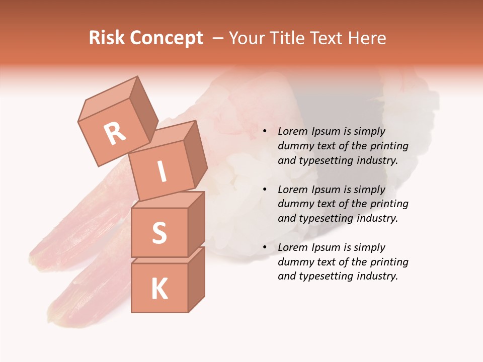 Taste Raw Isolated PowerPoint Template