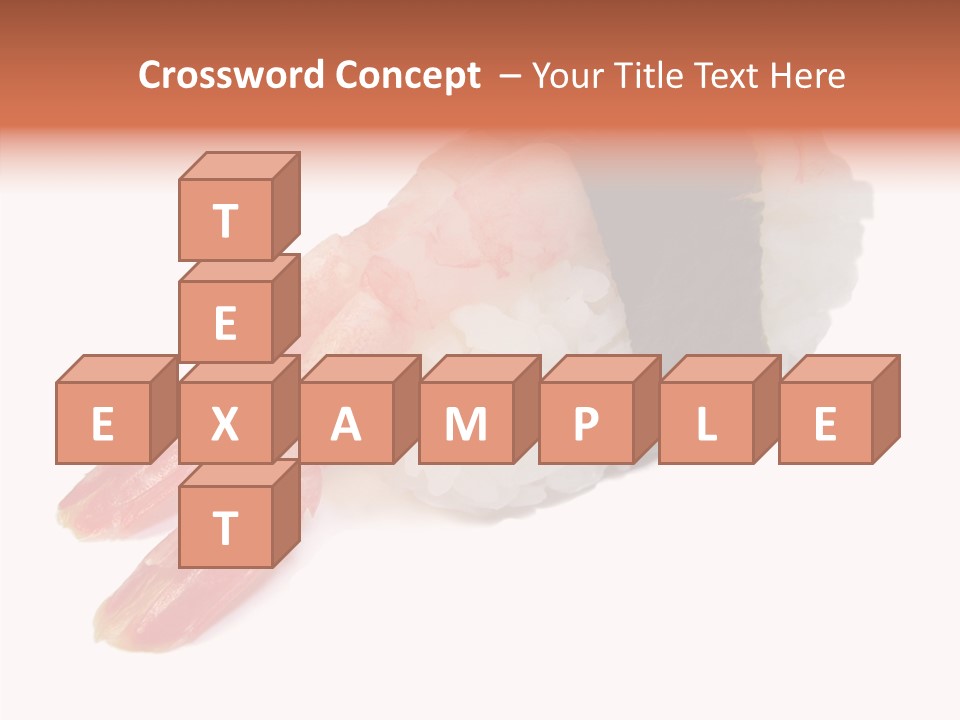 Taste Raw Isolated PowerPoint Template