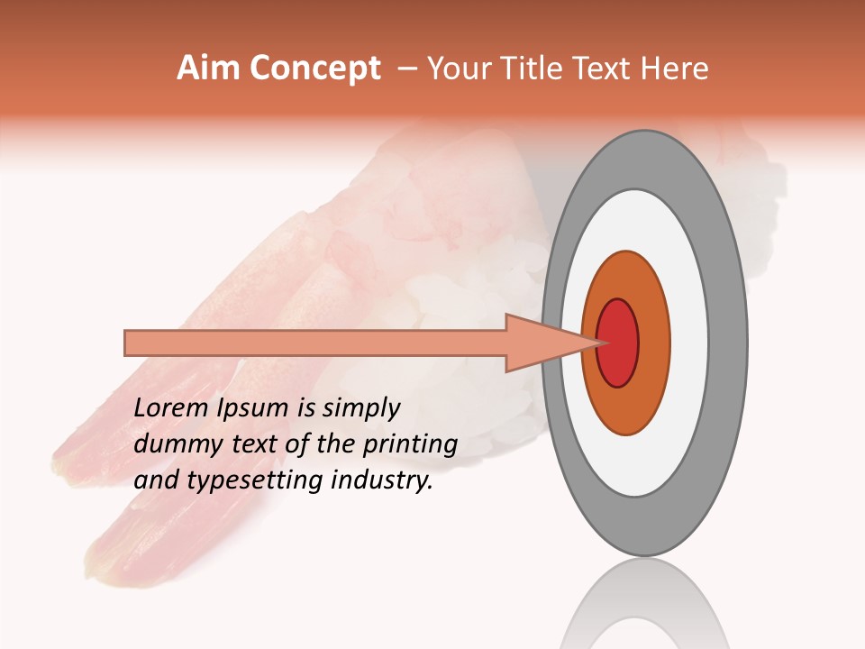 Taste Raw Isolated PowerPoint Template
