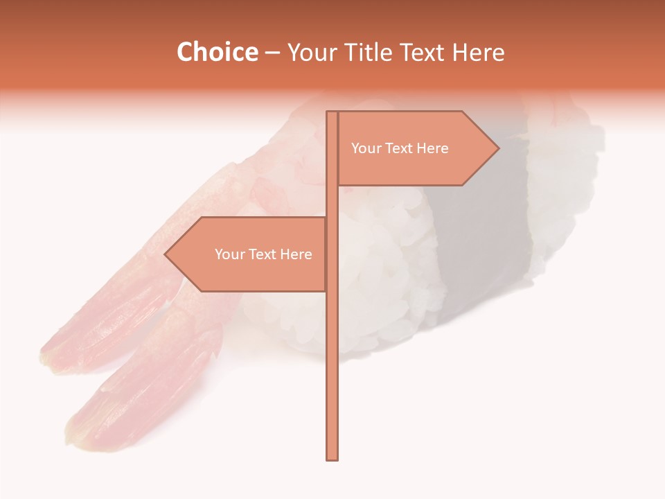 Taste Raw Isolated PowerPoint Template