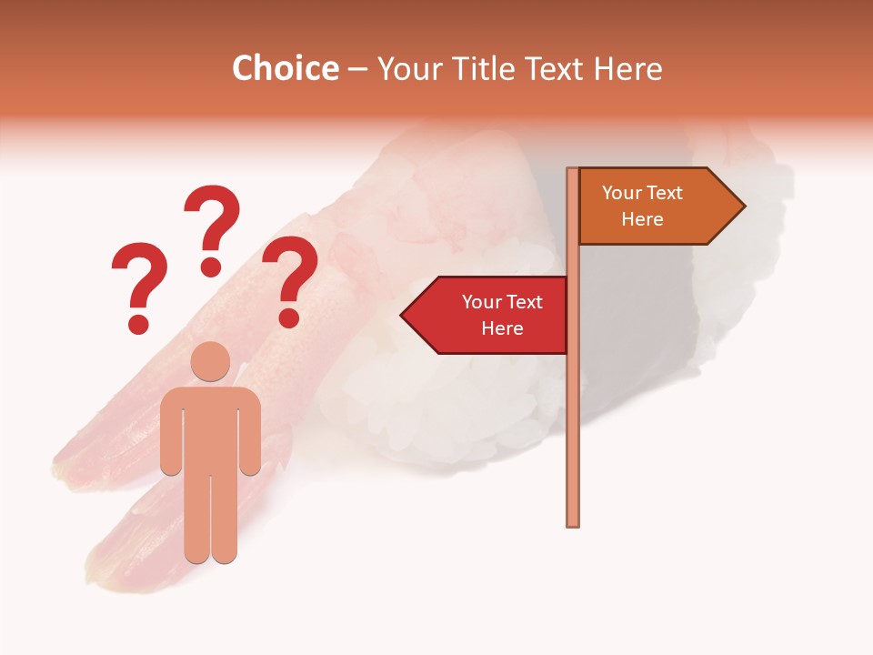 Taste Raw Isolated PowerPoint Template