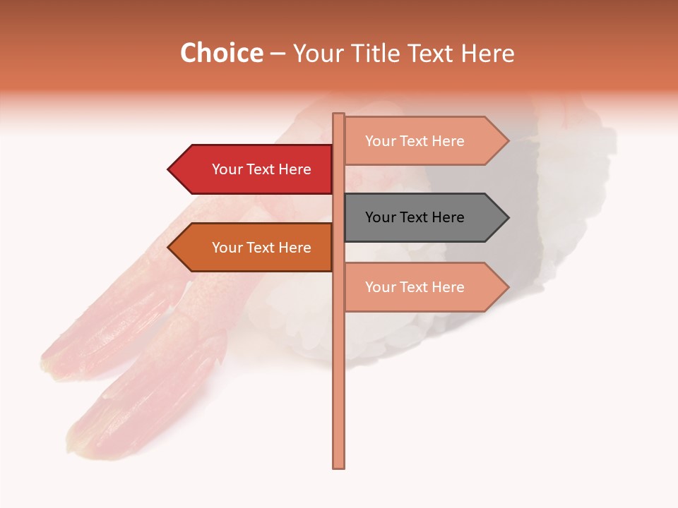 Taste Raw Isolated PowerPoint Template
