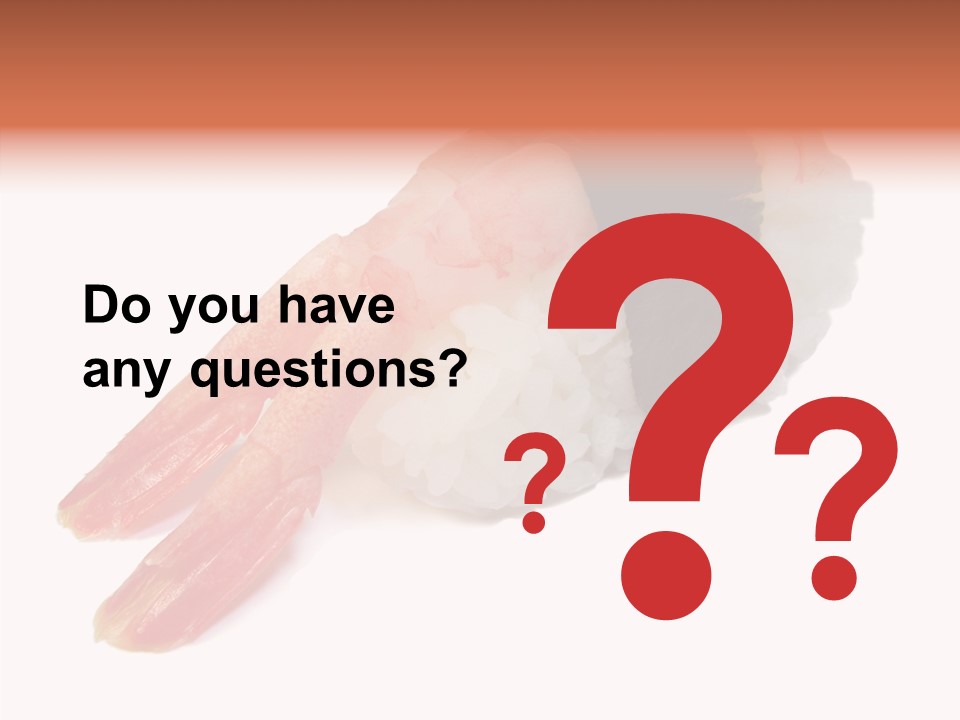 Taste Raw Isolated PowerPoint Template