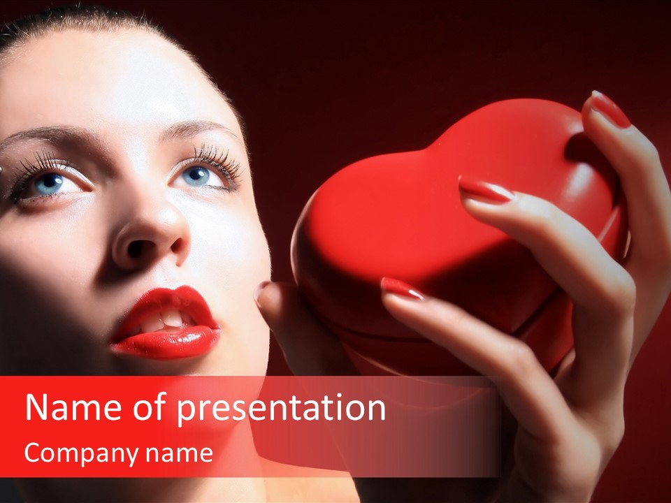 Pretty Line Positive PowerPoint Template