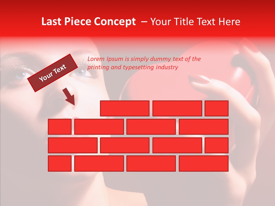 Pretty Line Positive PowerPoint Template