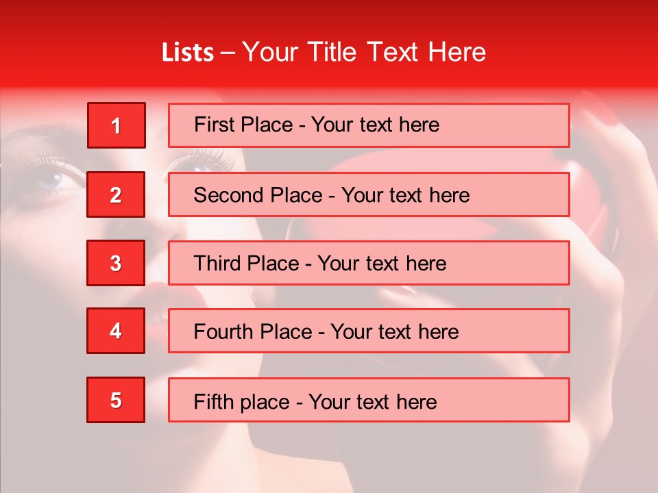Pretty Line Positive PowerPoint Template