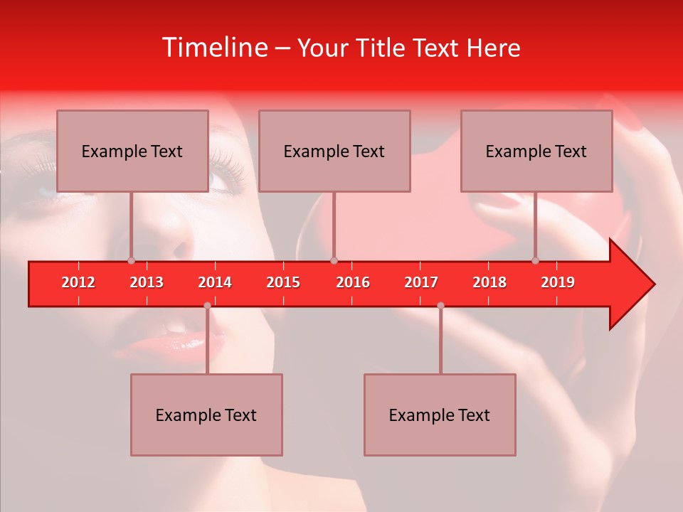 Pretty Line Positive PowerPoint Template