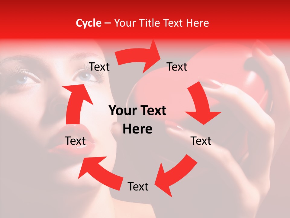 Pretty Line Positive PowerPoint Template