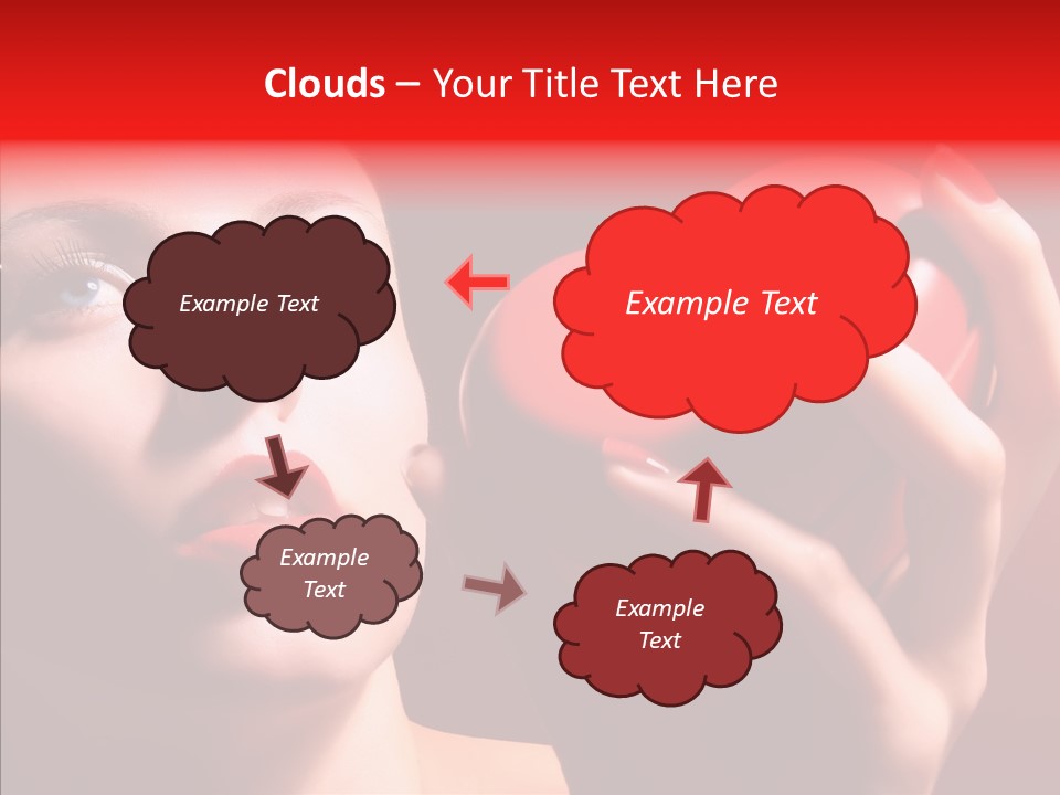 Pretty Line Positive PowerPoint Template