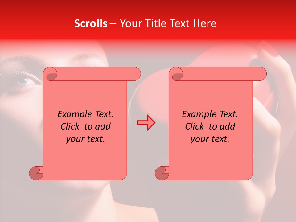Pretty Line Positive PowerPoint Template
