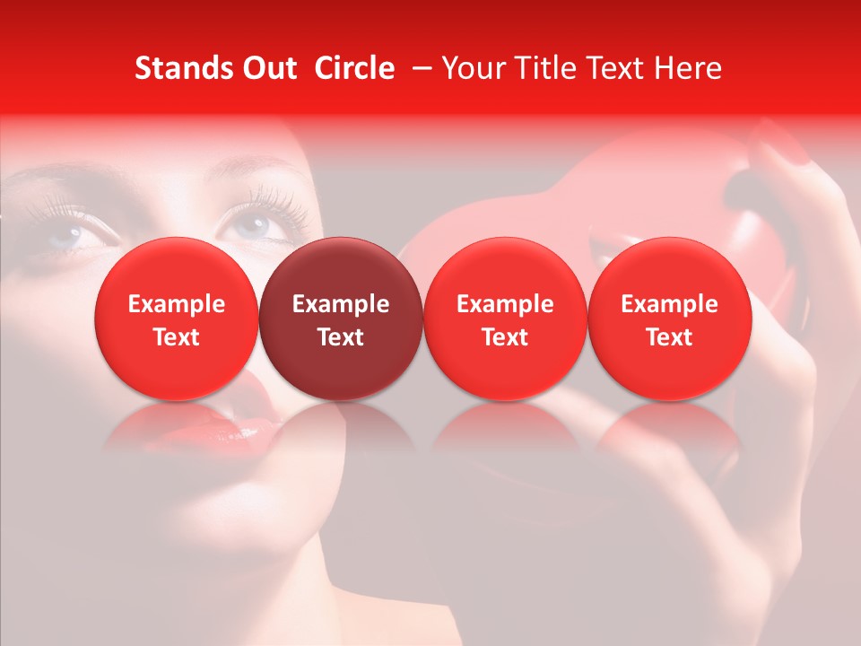 Pretty Line Positive PowerPoint Template