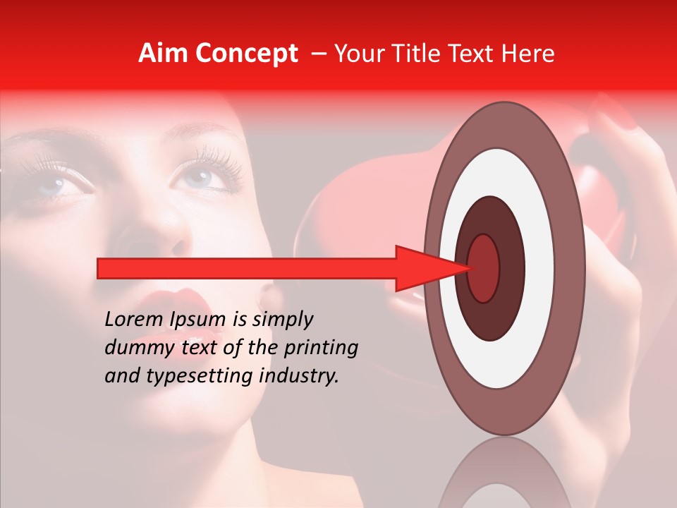 Pretty Line Positive PowerPoint Template