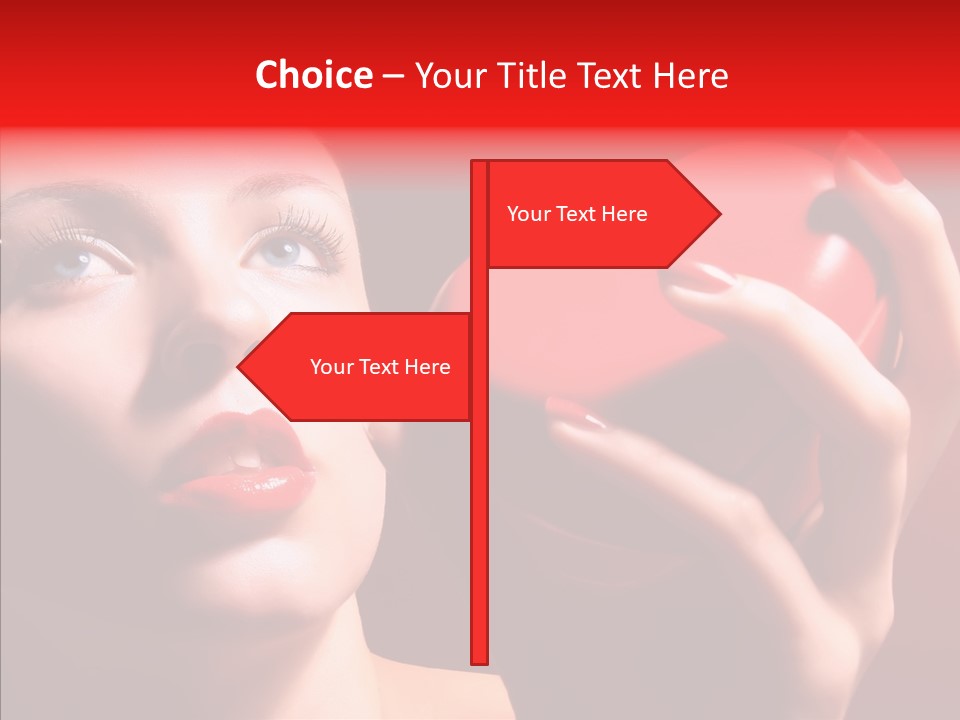 Pretty Line Positive PowerPoint Template