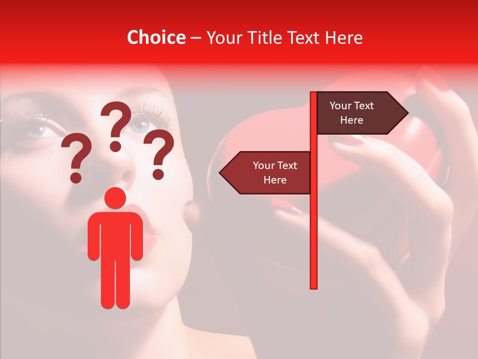 Pretty Line Positive PowerPoint Template