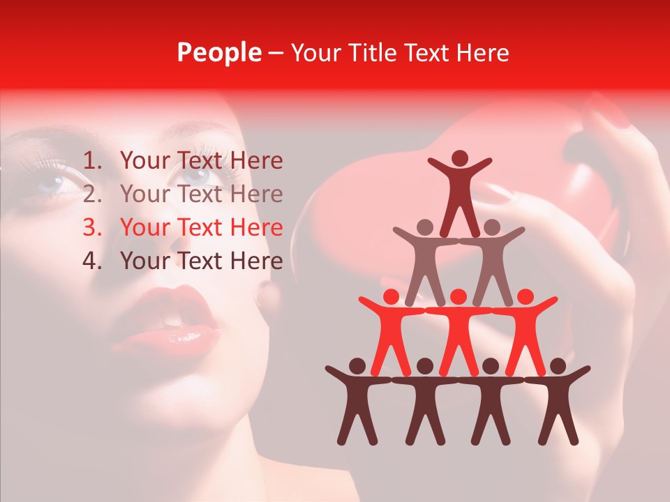 Pretty Line Positive PowerPoint Template