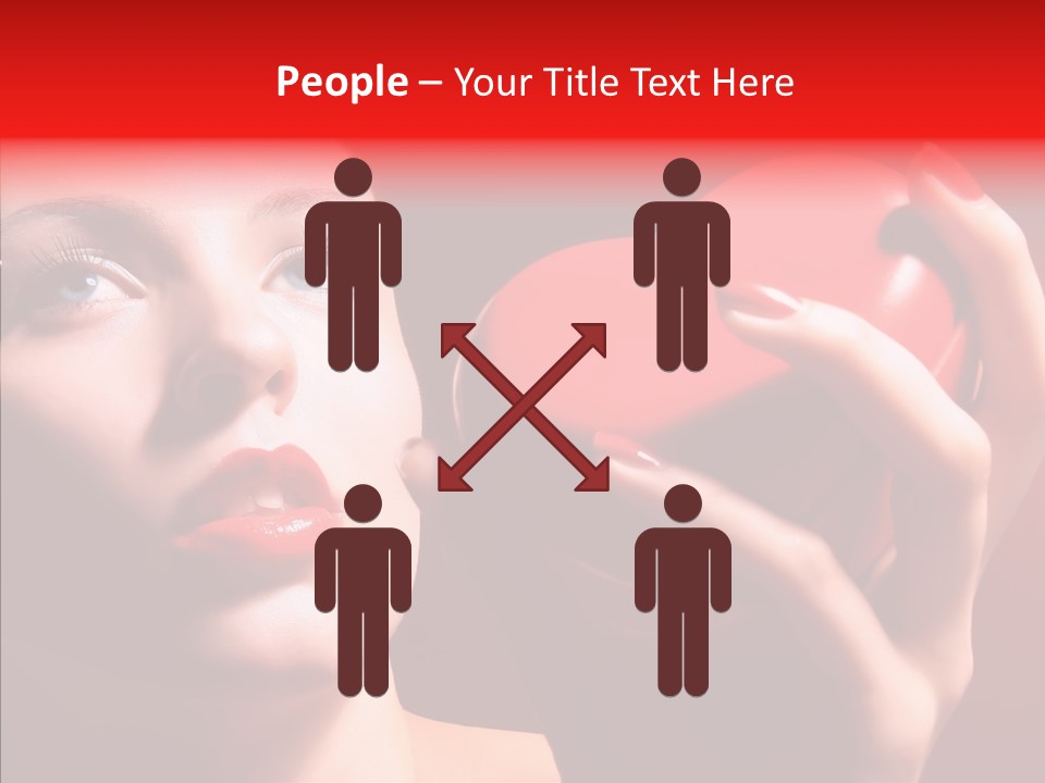 Pretty Line Positive PowerPoint Template